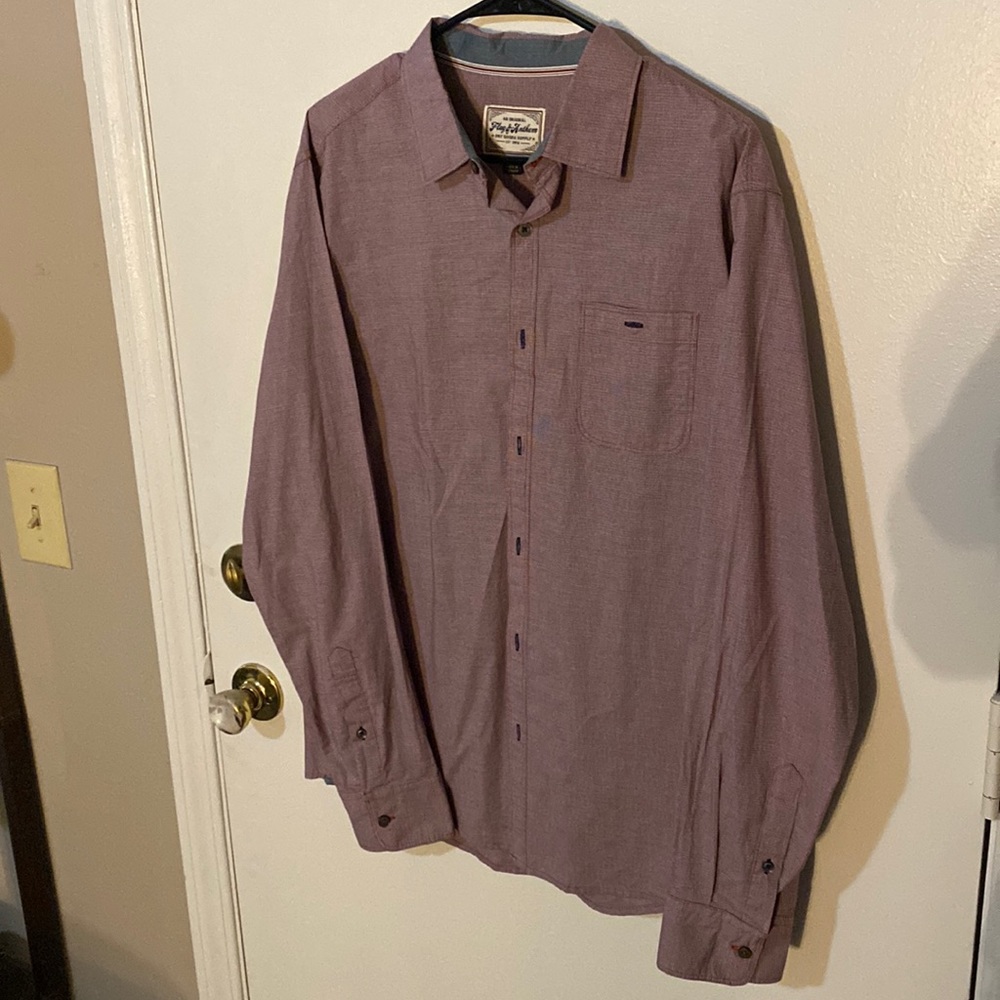 Salmon dress shirt/ button down